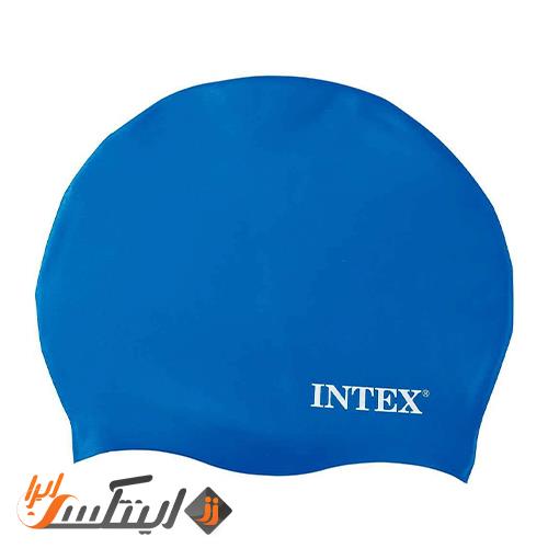 کلاه شنا آبی اینتکس